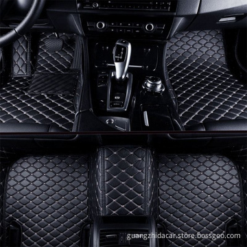 Hight Quality Material Leather Car Mats de sol 2023 Mat de coffre de voiture en cuir de luxe